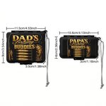 Personalized Fishing Theme Metal Fishing Lure and Tool Box Set with Name Daily Fishing Father's Day Gift for Father Fishing Lovers