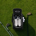 Personalised Embroidered Multi-Compartment Canvas Golf Shoe Bag with Text Sports Accessories Golf Club Father's Day Gift for Golf Lover