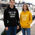 Personlig hettegenser med fisketema og navn Daglig bruk Bursdag Farsdagsgave til pappa som elsker å fiske