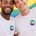 Personalized Rainbow Retro LGBTQ Banner Love Wins Name Pin Button Badge with Text Daily Use Pride Parade  Anniversary Gift for Couple Family