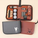 Personalizzato Golf Tema Monogram Design Golf Organizer Pouch e Golf Tools Set con nome Festa del Papà Compleanno Giorno di gioco regalo per gli amanti del golf