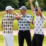 Personalized Diamond Grid Golf Theme Face Photo Polo Shirt Golf Club Birthday Father's Day Gift for Golf Players Fathers Kids