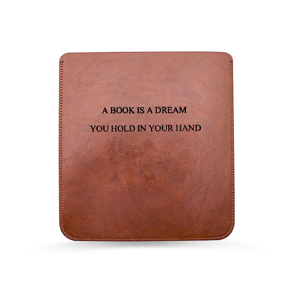 Personalized Engraved Leather Kindle Bag Case