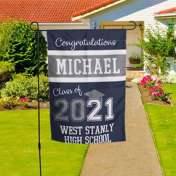 Personalized Graduation Flag Class of 2021 - CALLIE
