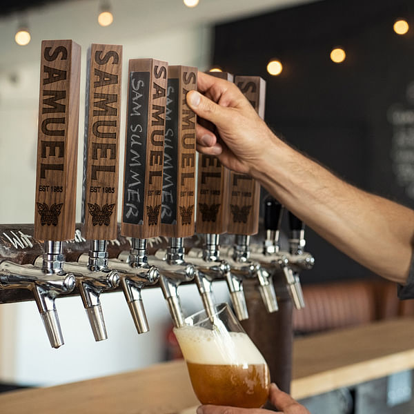 Gift for Dad Custom Engraved Beer & Keg Tap Handle