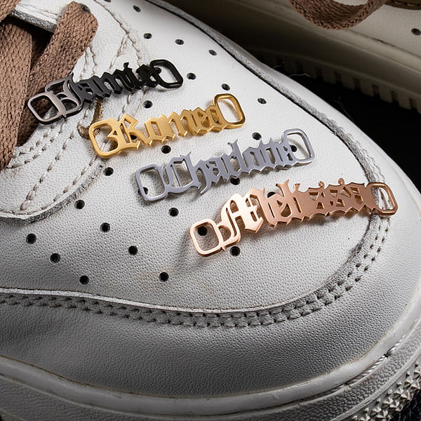 Callie Custom Name Shoelace Charm Tag Accessories CALLIE