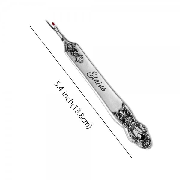 Personalized Rtro Name Engraved Seam Ripper for Tailor Designer Sewing