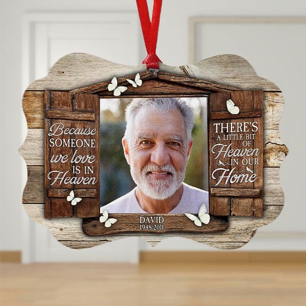 Personalised Acrylic Someone We Love is in Heaven Memorial Hanging