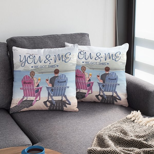 Personalized Your and Me We Got This Beautiful Scenery Iceberg Throw