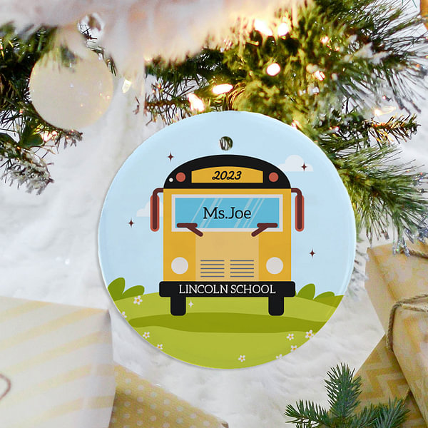 Bus driver christmas ornaments Clearance