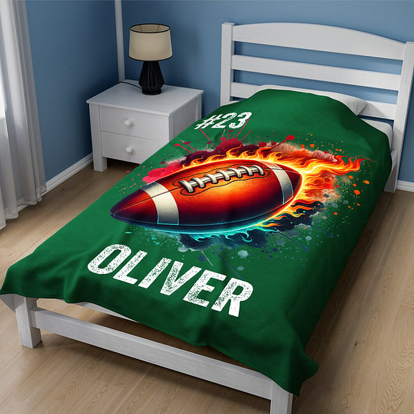 Bring The Heat - Personalized Custom Blanket - Gift For Sport Lovers, Sport Players