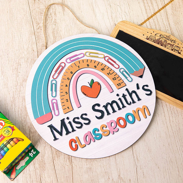 Personalized Classroom Door Hanger Teachers Appreciation Gifts - CALLIE